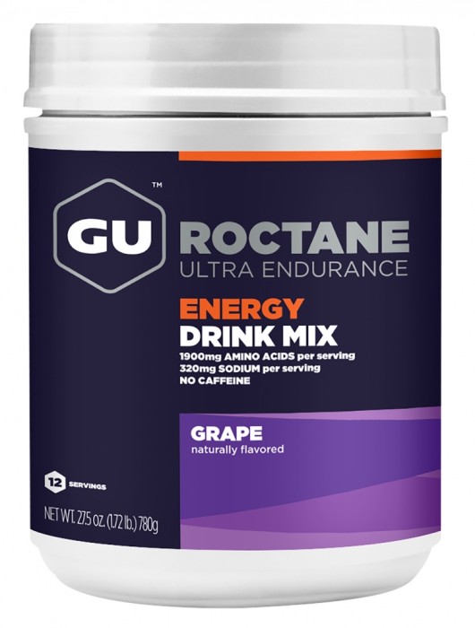 Roctane Ultra Endurance Energy Drink - GRAPE -12 Serving Can